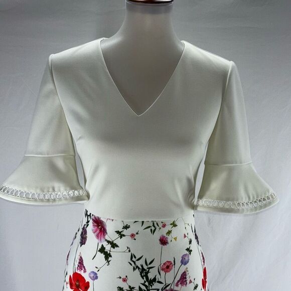Ted Baker Wesa Hedgerow Dress Floral Sz 1 (US 4/XS) - Picture 4 of 14
